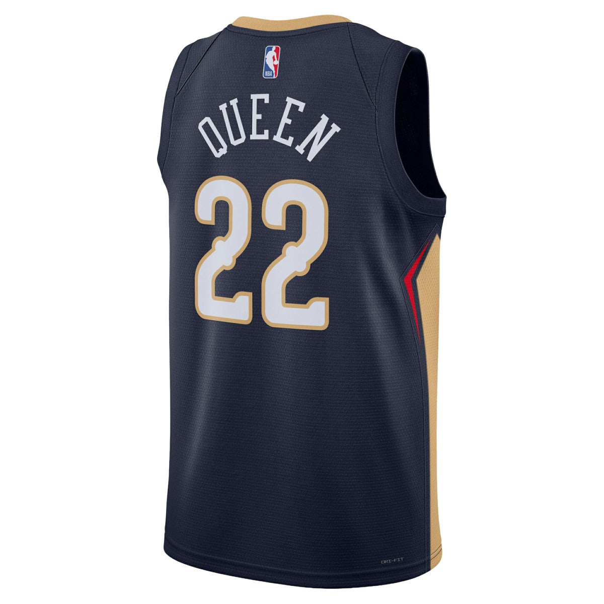 Navy Derik Queen New Orleans Pelicans Unisex Swingman Jersey | NBA