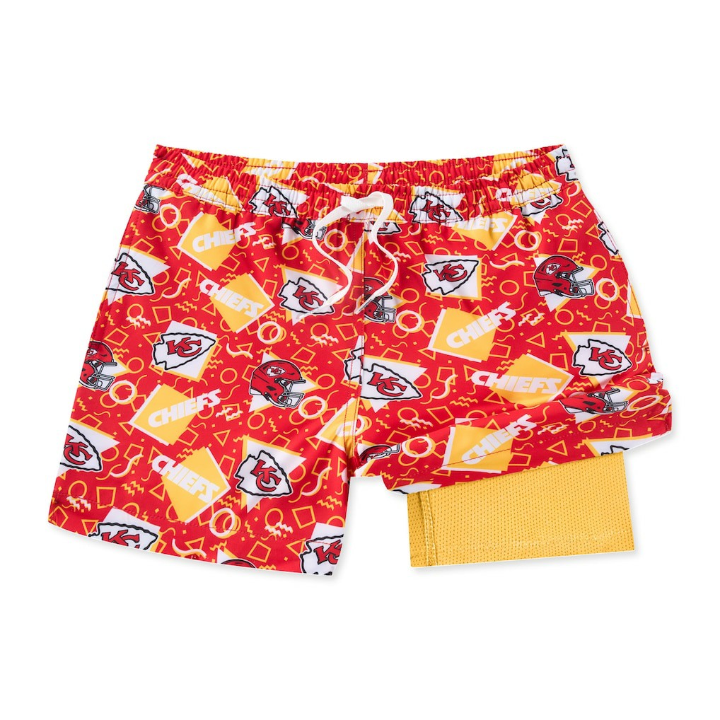 Kansas City Chiefs Chubbies Game Day Fit Classic Lined Swim Trunks | NFL Outlet