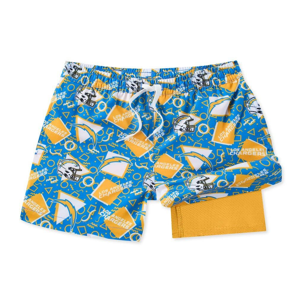 Los Angeles Chargers Chubbies Game Day Fit Classic Lined Swim Trunks | NFL Online