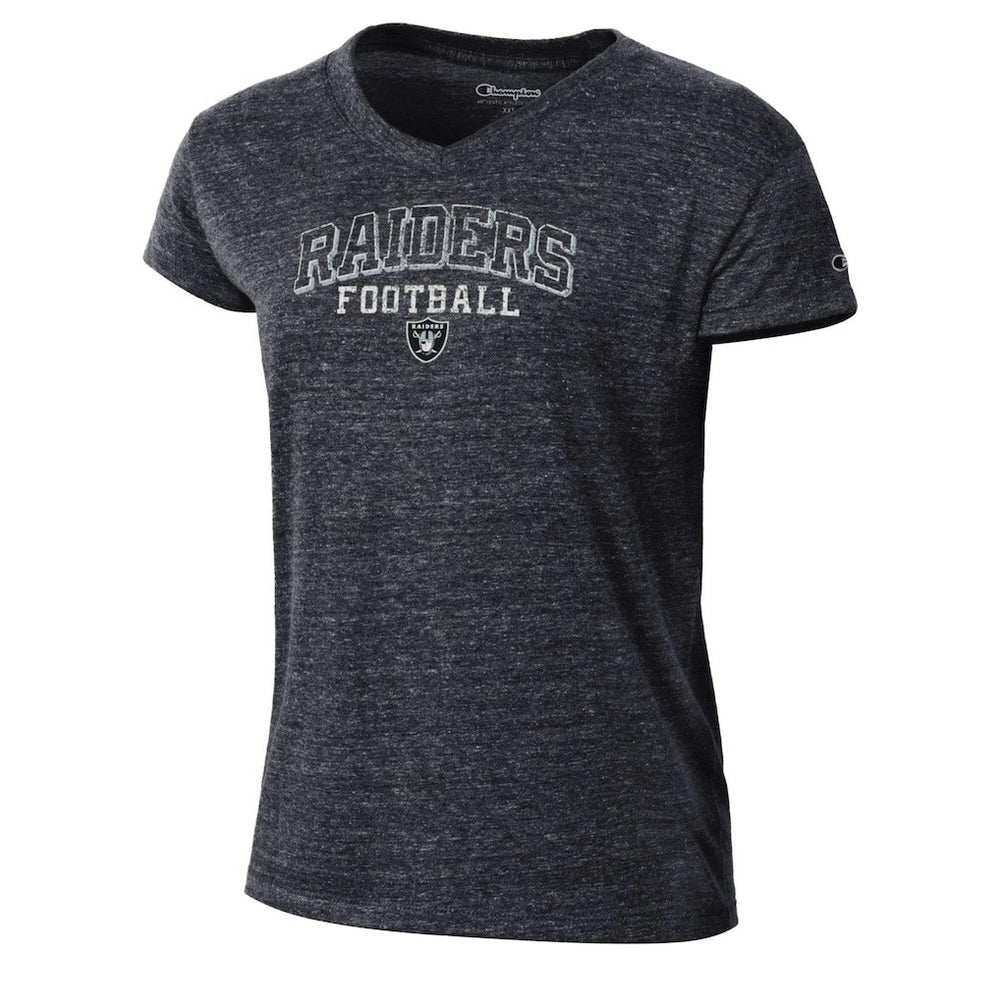 Las Vegas Raiders Women's Triumph Tri-Blend V-Neck T-Shirt | NFL Online