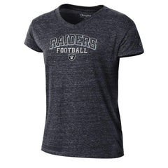Las Vegas Raiders Women's Triumph Tri-Blend V-Neck T-Shirt | NFL Online