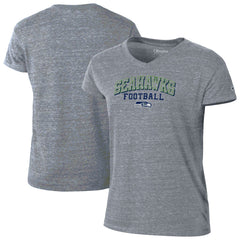 Seattle Seahawks Women's Triumph Tri-Blend V-Neck T-Shirt | NFL On sale