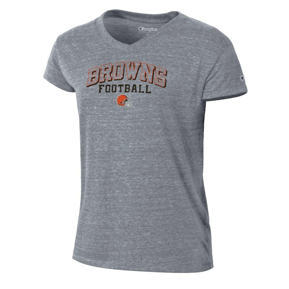 Cleveland Browns Women's Triumph Tri-Blend V-Neck T-Shirt | NFL Online