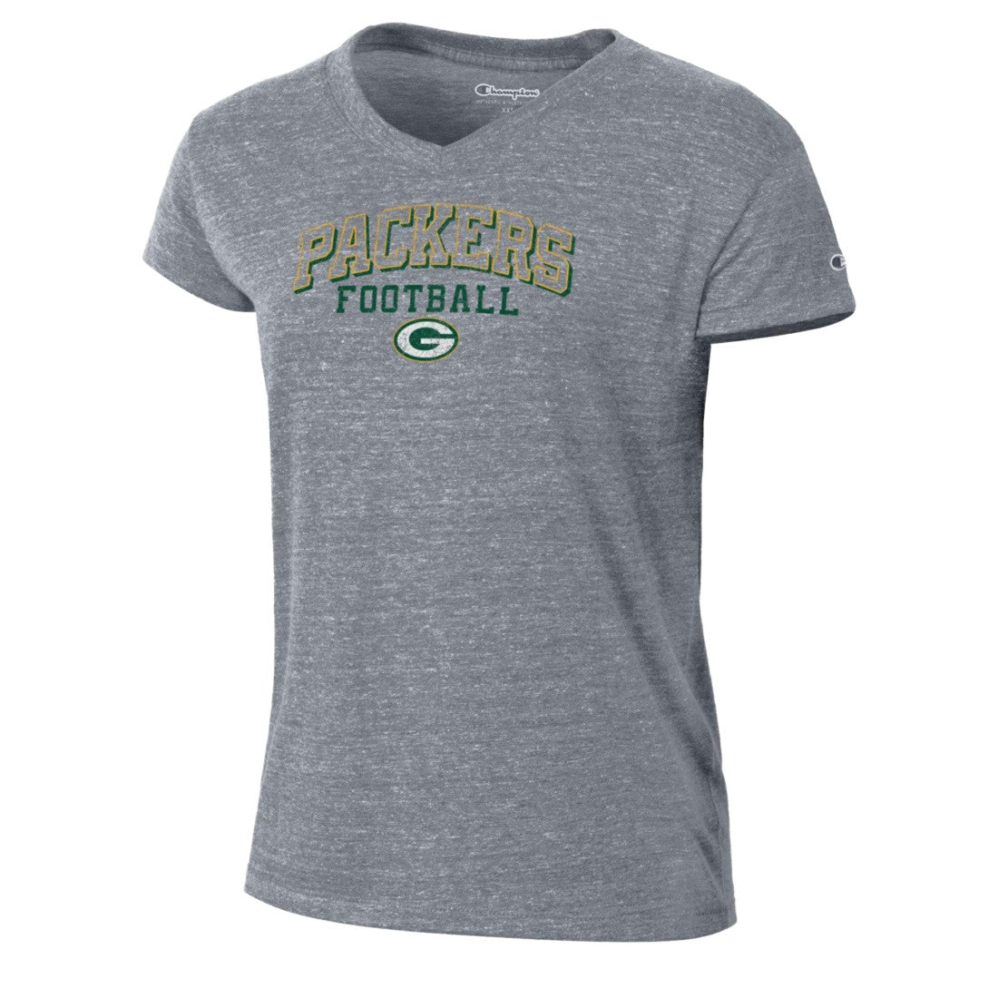Green Bay Packers Women's Triumph Tri-Blend V-Neck T-Shirt | NFL Hot