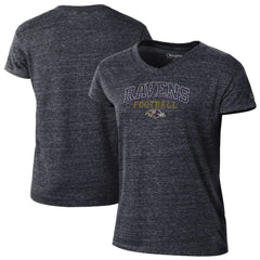 Baltimore Ravens Women's Triumph Tri-Blend V-Neck T-Shirt | NFL US