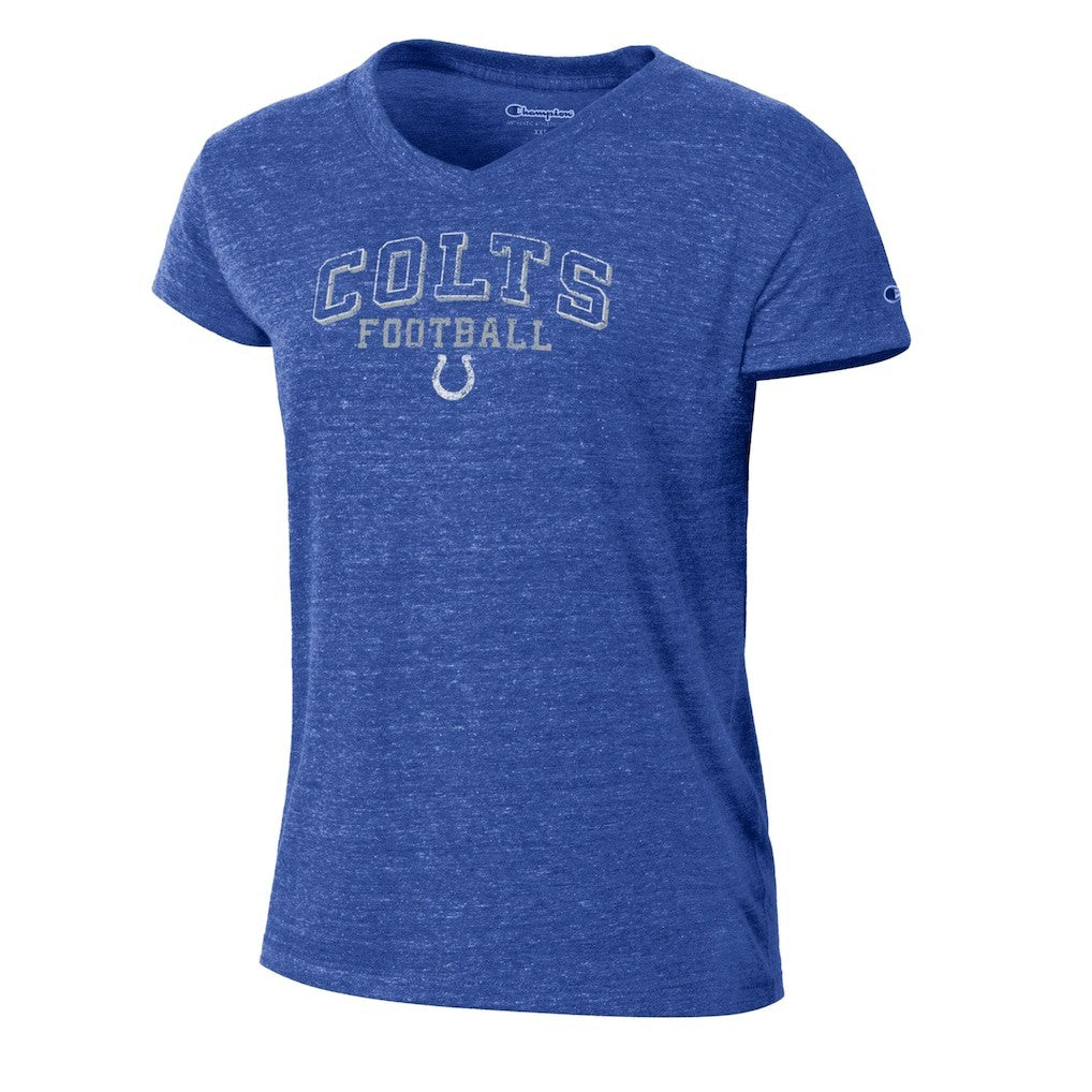 Indianapolis Colts Women's Triumph Tri-Blend V-Neck T-Shirt | NFL New