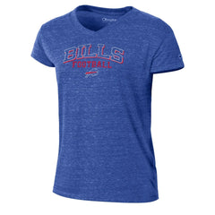 Buffalo Bills Women's Triumph Tri-Blend V-Neck T-Shirt | NFL Discount