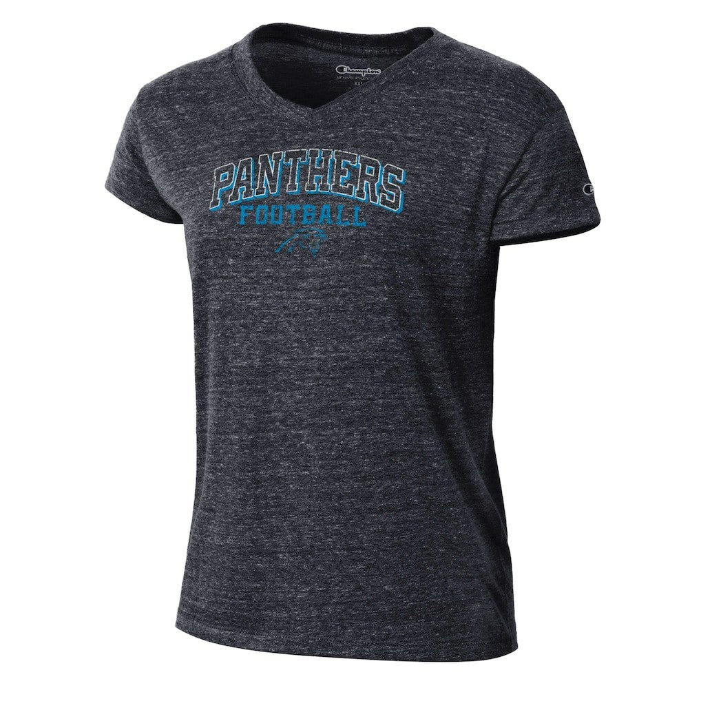 Carolina Panthers Women's Triumph Tri-Blend V-Neck T-Shirt | NFL Outlet