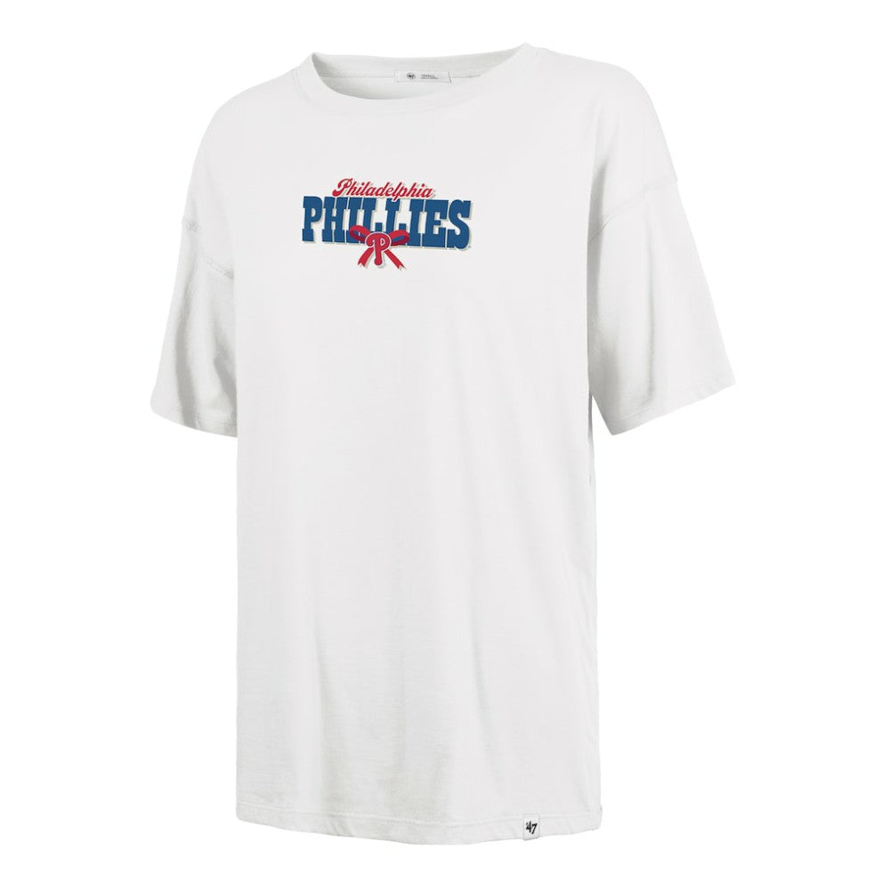 Philadelphia Phillies '47 Women's Bow & Banner Sadie T-Shirt - MLB T-shirts