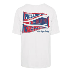 Philadelphia Phillies '47 Women's Bow & Banner Sadie T-Shirt - MLB T-shirts