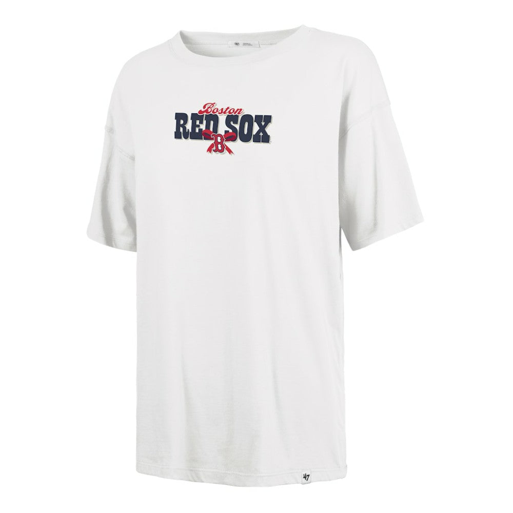 Boston Red Sox '47 Women's Bow & Banner Sadie T-Shirt - MLB T-shirts