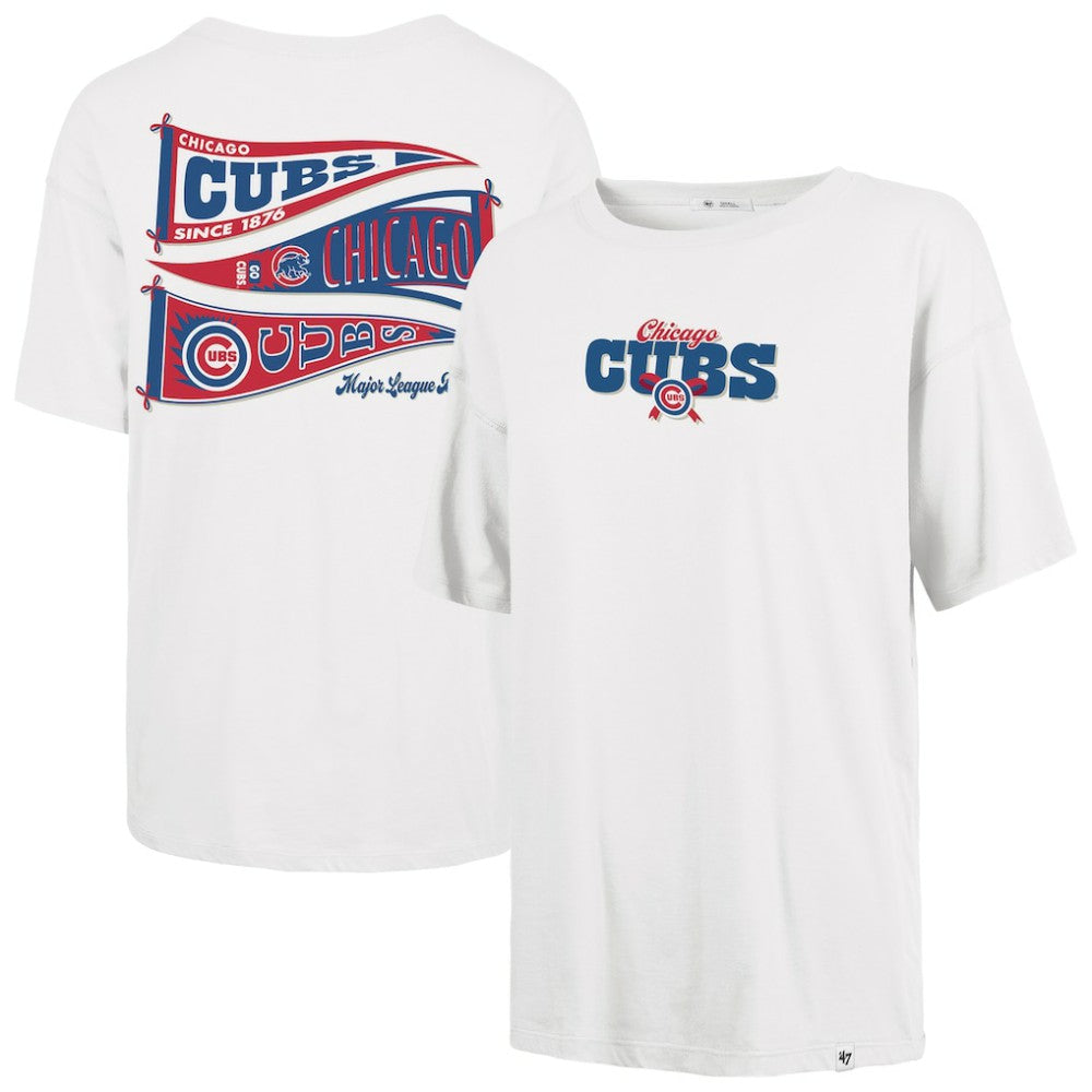 Chicago Cubs '47 Women's Bow & Banner Sadie T-Shirt - MLB T-shirts