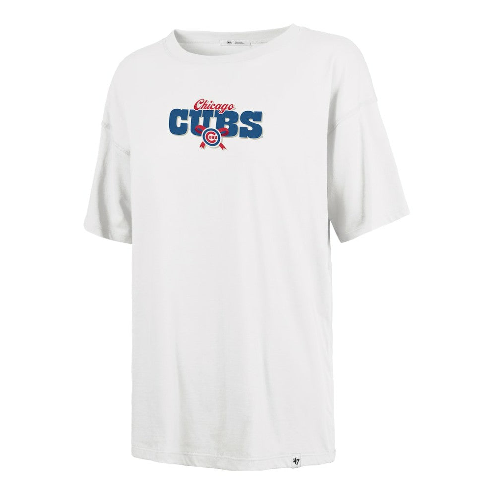 Chicago Cubs '47 Women's Bow & Banner Sadie T-Shirt - MLB T-shirts
