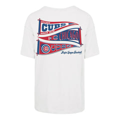 Chicago Cubs '47 Women's Bow & Banner Sadie T-Shirt - MLB T-shirts