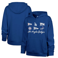 Los Angeles Dodgers '47 Women's Bow & Banners Naomi Hoodie - MLB Hoodies