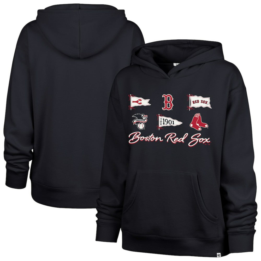 Boston Red Sox '47 Women's Bow & Banners Naomi Hoodie - MLB Hoodies