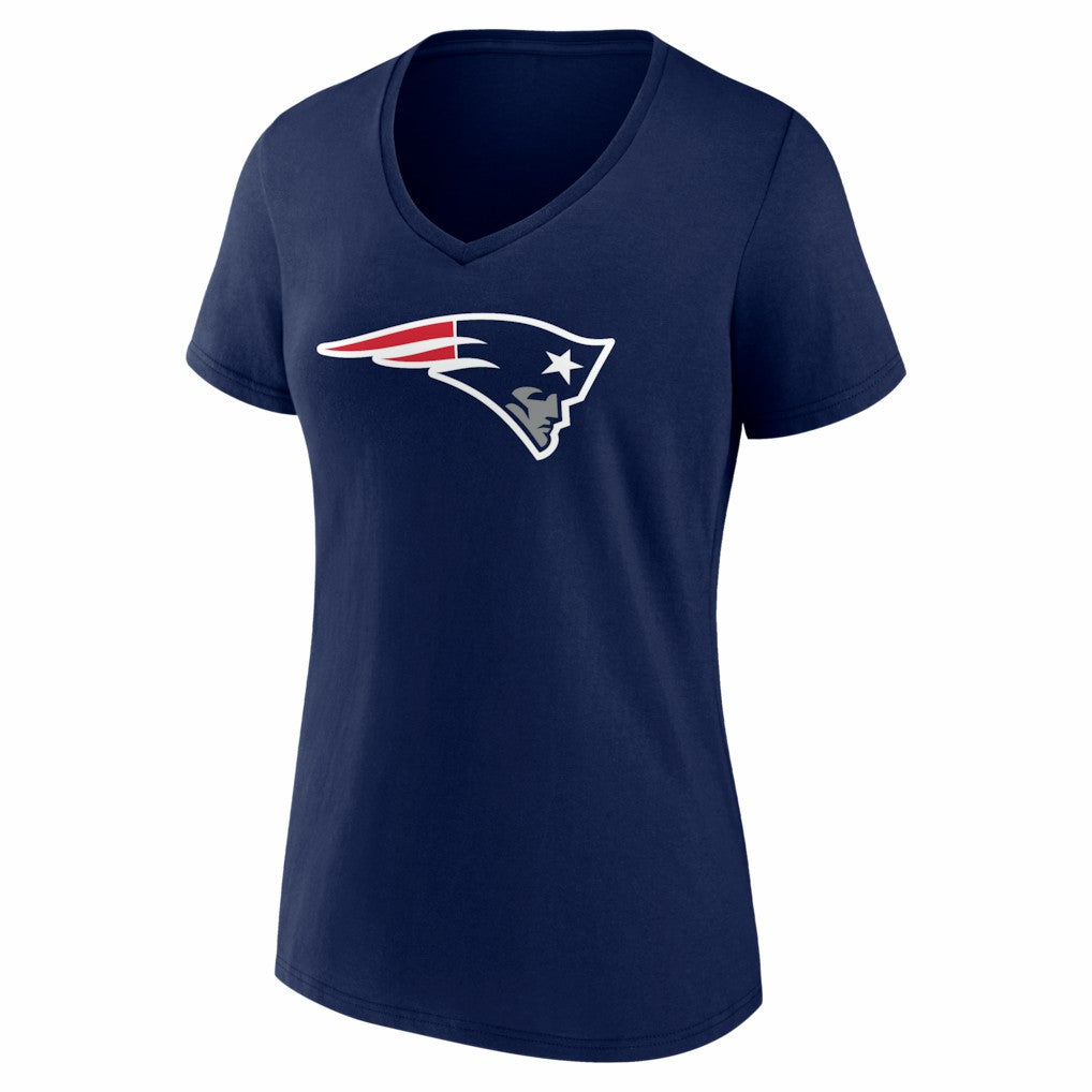 New England Patriots Drake Maye  Women's Nickname V-Neck T-Shirt | NFL Sale