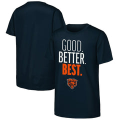 Chicago Bears Outerstuff Youth Good. Better. Best. T-Shirt | NFL New