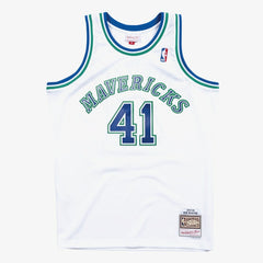 White Dirk Nowitzki Dallas Mavericks 1998-99 Hardwood Classics Swingman Jersey sale | NBA