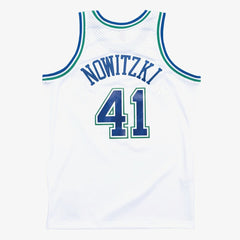 White Dirk Nowitzki Dallas Mavericks 1998-99 Hardwood Classics Swingman Jersey sale | NBA