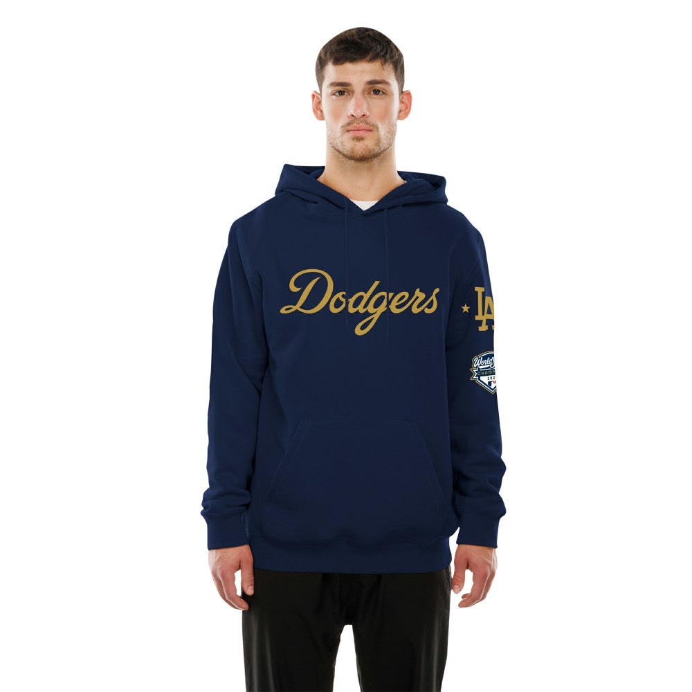 Los Angeles Dodgers New Era 2026 Gold Collection Logo Hoodie - MLB Hoodies