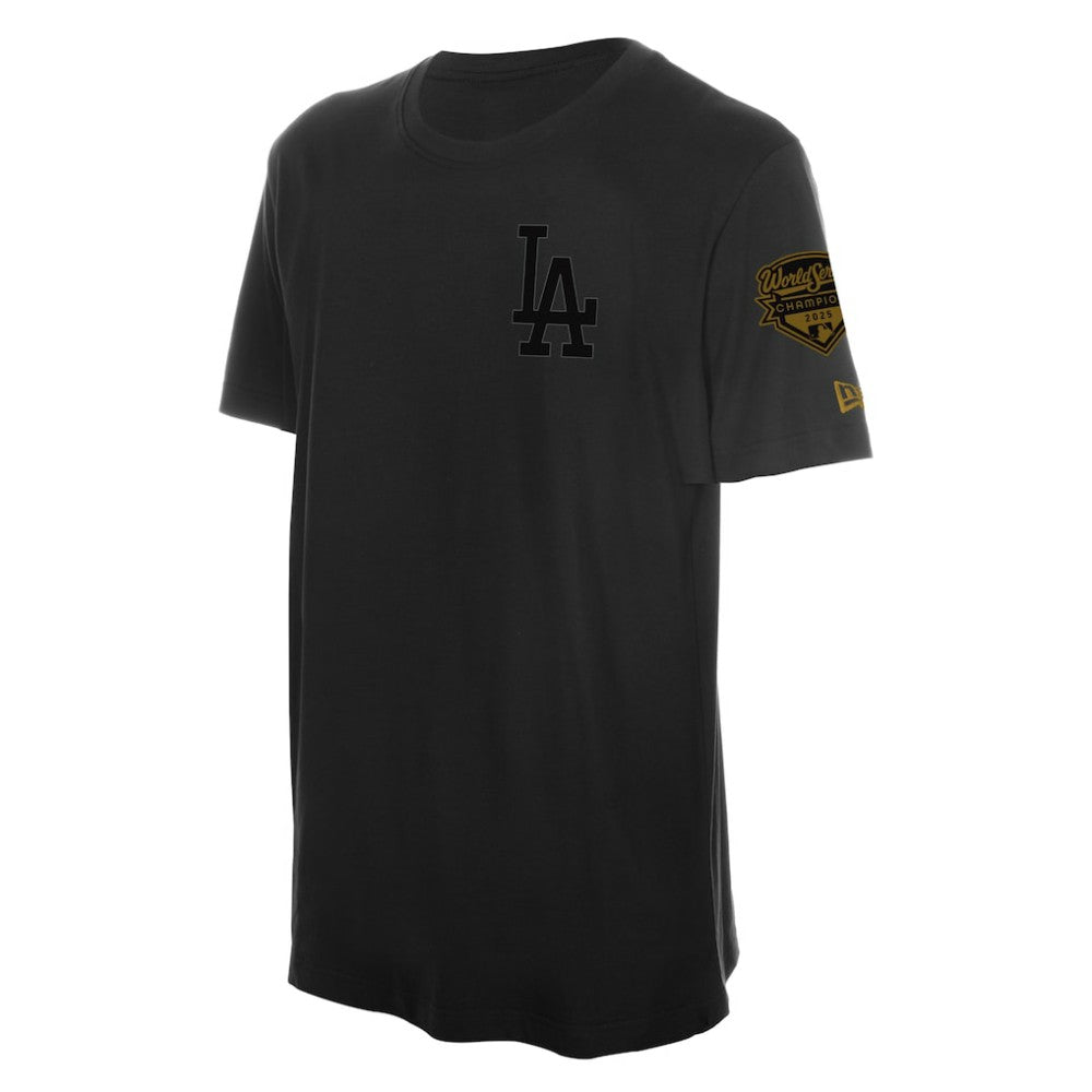 Los Angeles Dodgers New Era 2026 Gold Collection Logo & Patch T-Shirt - MLB T-shirts