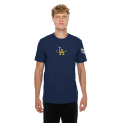 Los Angeles Dodgers New Era 2026 Gold Collection Logo & Patch T-Shirt - MLB T-shirts
