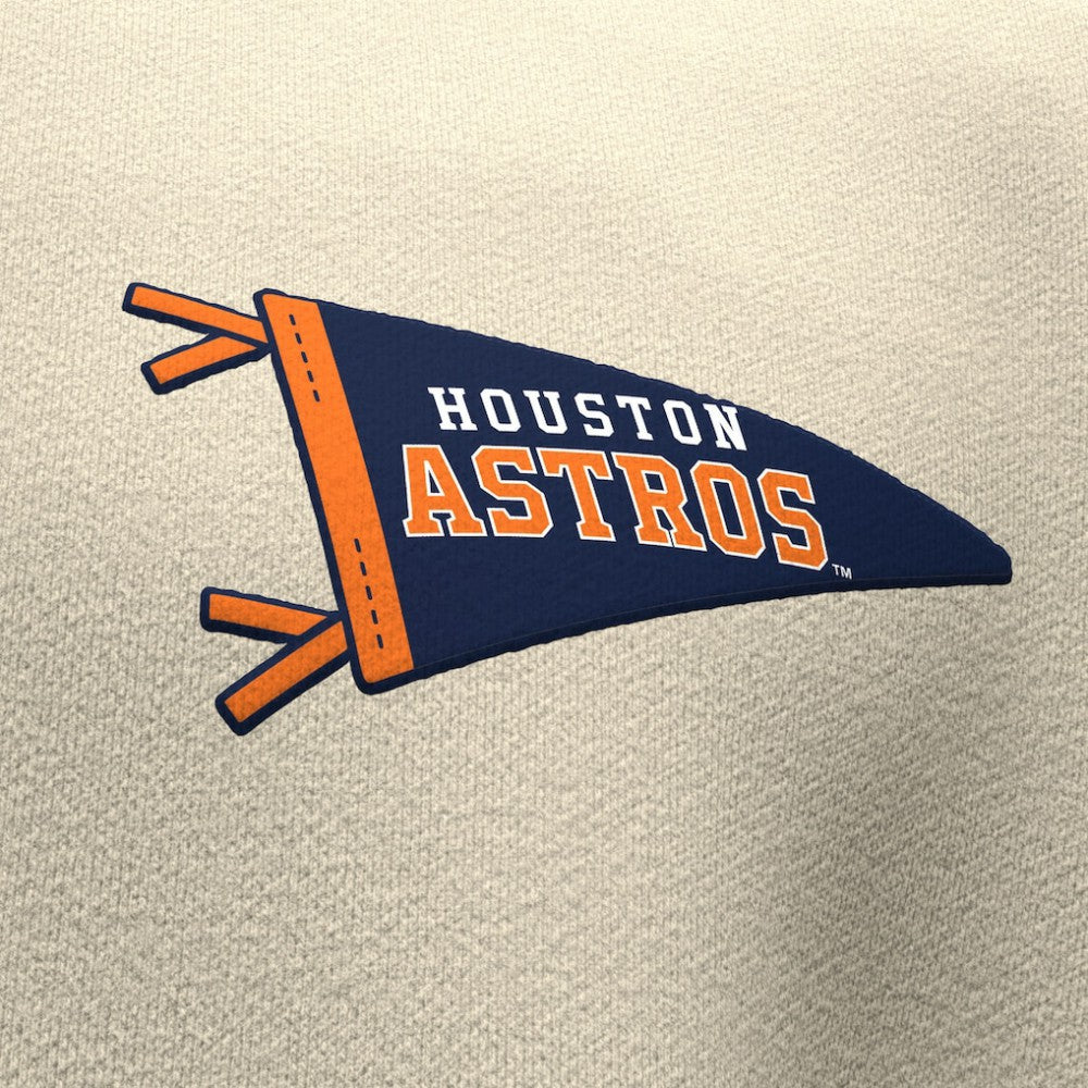 Houston Astros Fanatics Unisex Spirit Jersey Fleece Crewneck Pennant Sweatshirt - MLB Jerseys