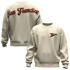 San Francisco Giants Fanatics Unisex Spirit Jersey Fleece Crewneck Pennant Sweatshirt - MLB Jerseys