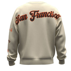 San Francisco Giants Fanatics Unisex Spirit Jersey Fleece Crewneck Pennant Sweatshirt - MLB Jerseys