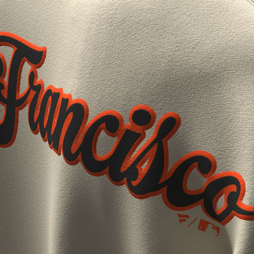 San Francisco Giants Fanatics Unisex Spirit Jersey Fleece Crewneck Pennant Sweatshirt - MLB Jerseys