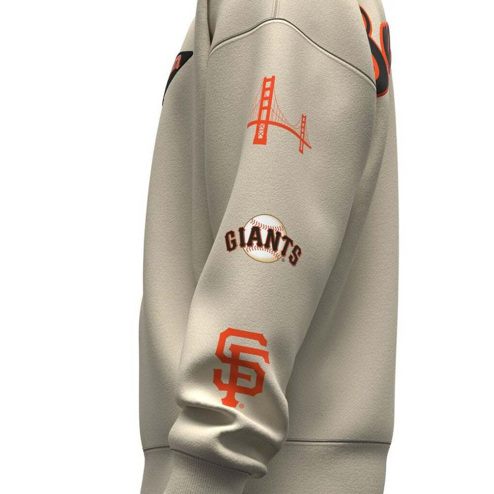 San Francisco Giants Fanatics Unisex Spirit Jersey Fleece Crewneck Pennant Sweatshirt - MLB Jerseys