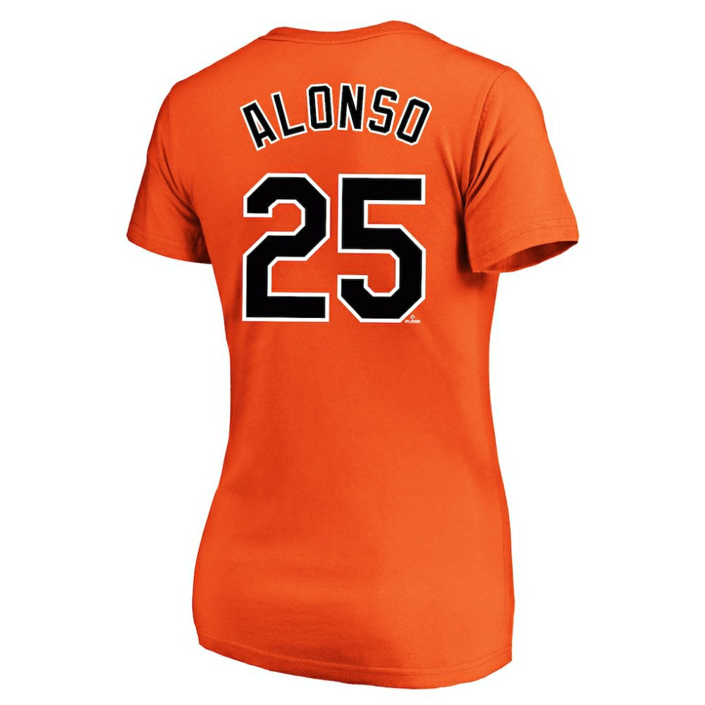 Pete Alonso Baltimore Orioles Profile Women's Plus Size Name & Number V-Neck T-Shirt - MLB T-shirts