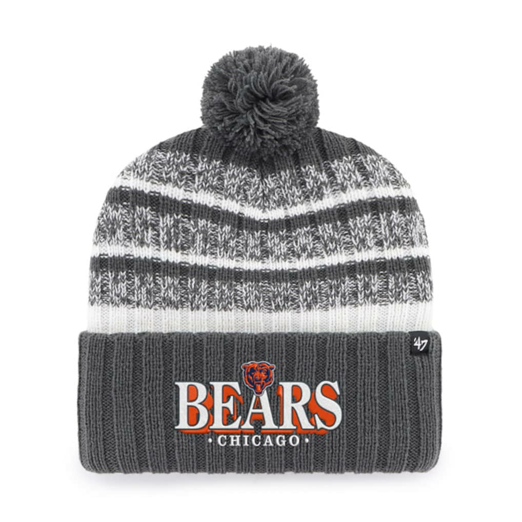 Chicago Bears '47 Tavern Cuffed Knit Hat with Pom | NFL Discount