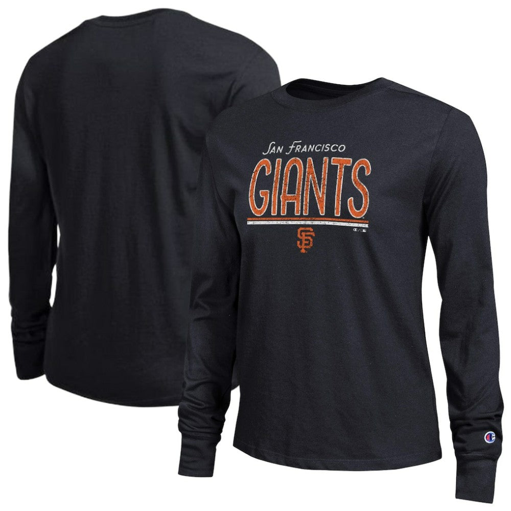 San Francisco Giants Champion Women's Long Sleeve T-Shirt - MLB T-shirts