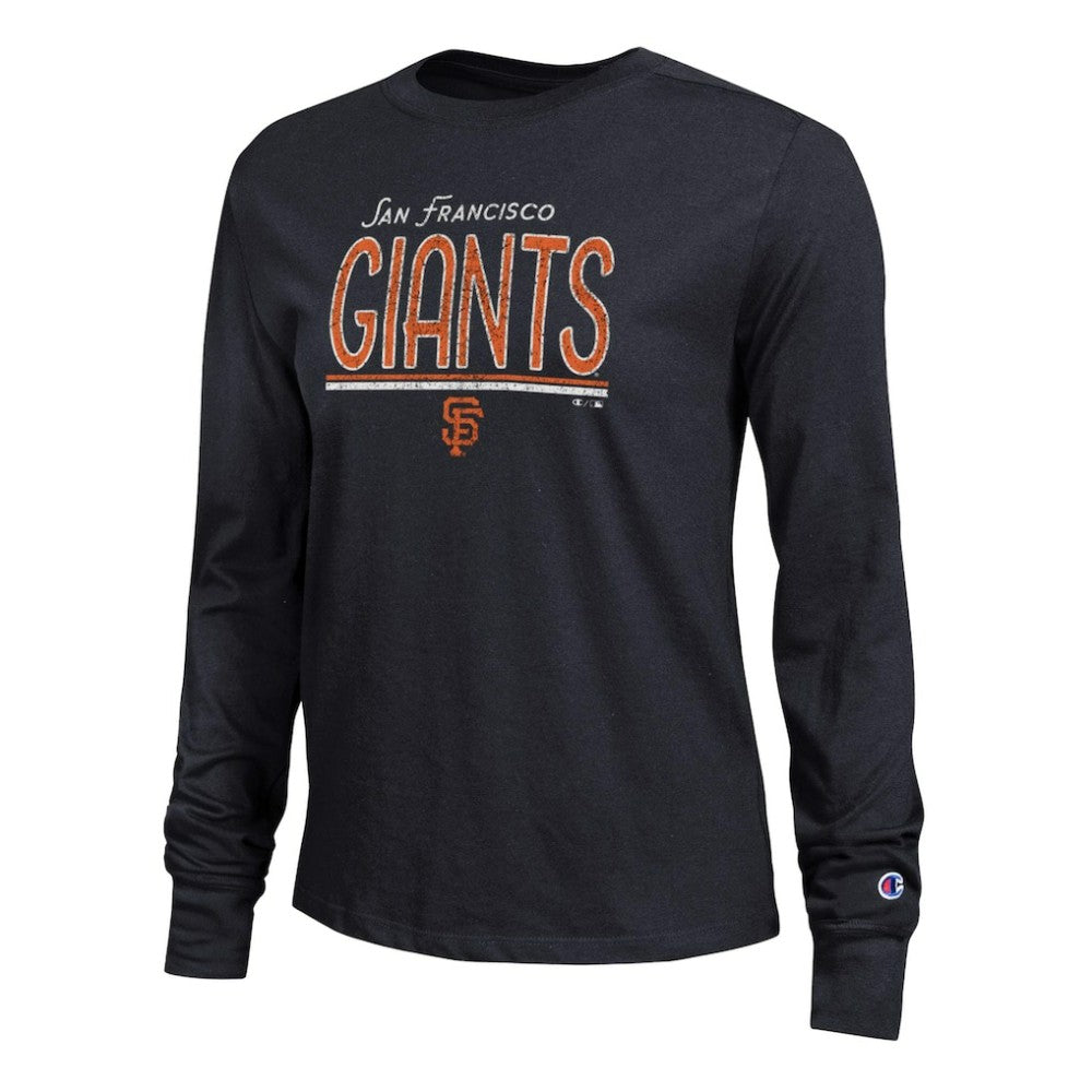 San Francisco Giants Champion Women's Long Sleeve T-Shirt - MLB T-shirts