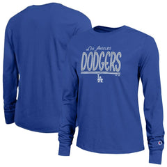 Los Angeles Dodgers Champion Women's Long Sleeve T-Shirt - MLB T-shirts