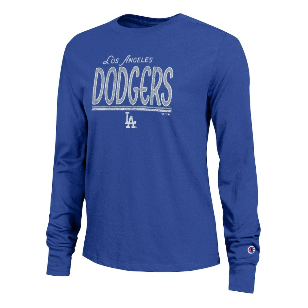 Los Angeles Dodgers Champion Women's Long Sleeve T-Shirt - MLB T-shirts