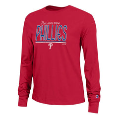 Philadelphia Phillies Champion Women's Long Sleeve T-Shirt - MLB T-shirts