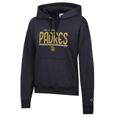 San Diego Padres Champion Women's Vintage Powerblend Hoodie - MLB Hoodies