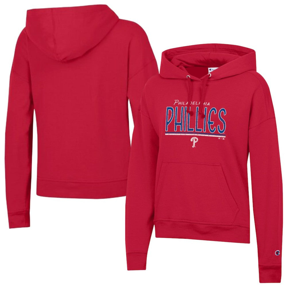 Philadelphia Phillies Champion Women's Vintage Powerblend Hoodie - MLB Hoodies