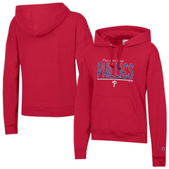 Philadelphia Phillies Champion Women's Vintage Powerblend Hoodie - MLB Hoodies