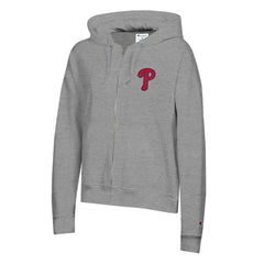 Philadelphia Phillies Champion Women's Powerblend Fleece Full-Zip Hoodie - MLB Hoodies