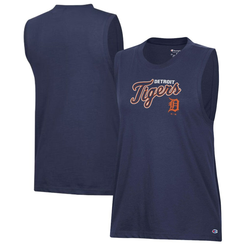 Detroit Tigers Champion Women's Muscle Tank Top - MLB Tanks
