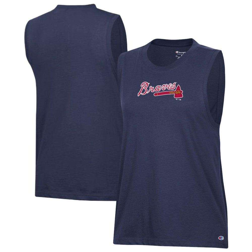 Atlanta Braves Champion Women's Muscle Tank Top - MLB Tanks