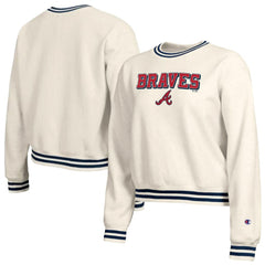 Atlanta Braves Champion Women's Reverse Weave Sweatshirt - MLB Sweatshirts