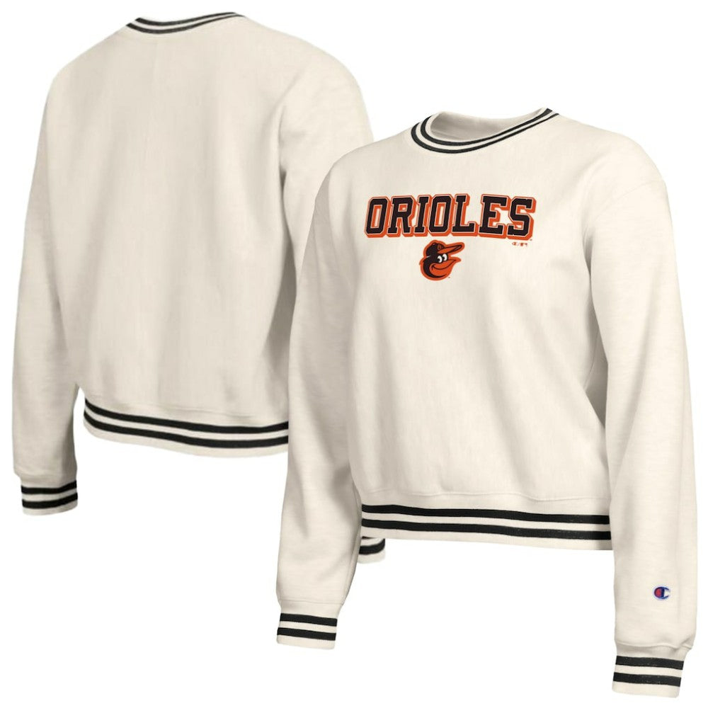 Baltimore Orioles Champion Women's Reverse Weave Sweatshirt - MLB Sweatshirts