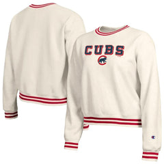 Chicago Cubs Champion Women's Reverse Weave Sweatshirt - MLB Sweatshirts