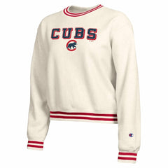 Chicago Cubs Champion Women's Reverse Weave Sweatshirt - MLB Sweatshirts