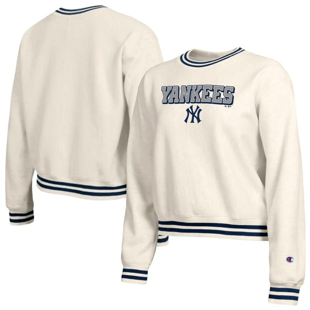 New York Yankees Champion Women's Reverse Weave Sweatshirt - MLB Sweatshirts
